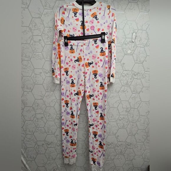 Nwt Wonder Nation Girls Halloween Pajama Set, Size 10 - Picture 2 of 7